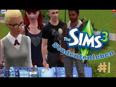 AB IN DIE UNI-BUDE! #1 Die Sims 3 Studentenleben | Let's Play Video