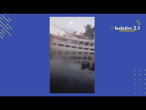 BOLETIM 2.1 - EMBARCAÇÃO ENCALHA DURANTE VIAGEM NO AMAZONAS