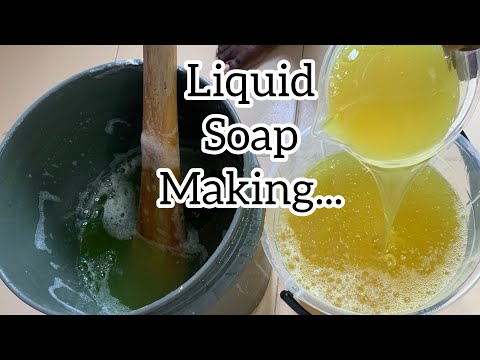 How to Produce 20 Litres of Liquid Soap at Home