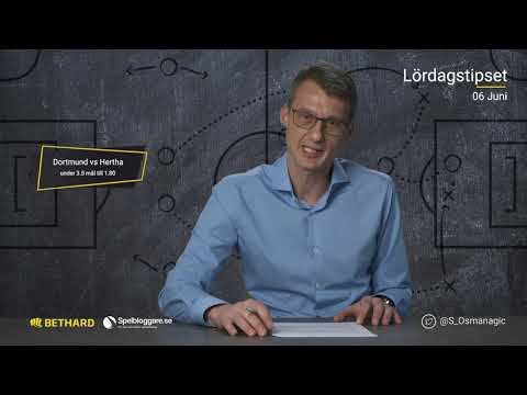 Speltips: Dortmund - Hertha Berlin & Leverkusen - Bayer München 6/6