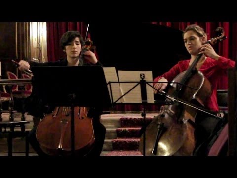 R. GLIÈRE - Duos pour violoncelles op. 53 n° 1 et 3 - Angèle Legasa et Elisa Huteau