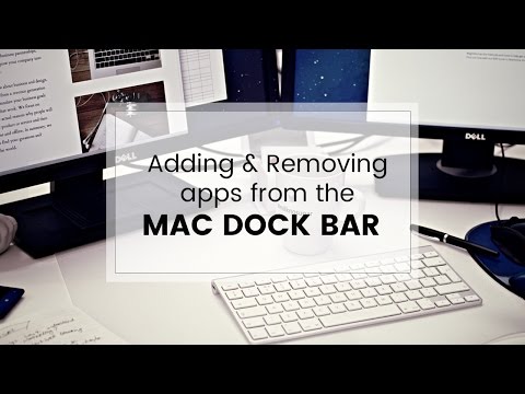 How To Add And Remove Apps From The Mac Dock Bar