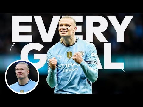 ALL GOALS | Every Erling Haaland goal from the 2024-25 Premier League season