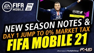 FC Mobile (FIFA) Releases Today!  Tips, Notes and How to Unlock Market Tax FAST!