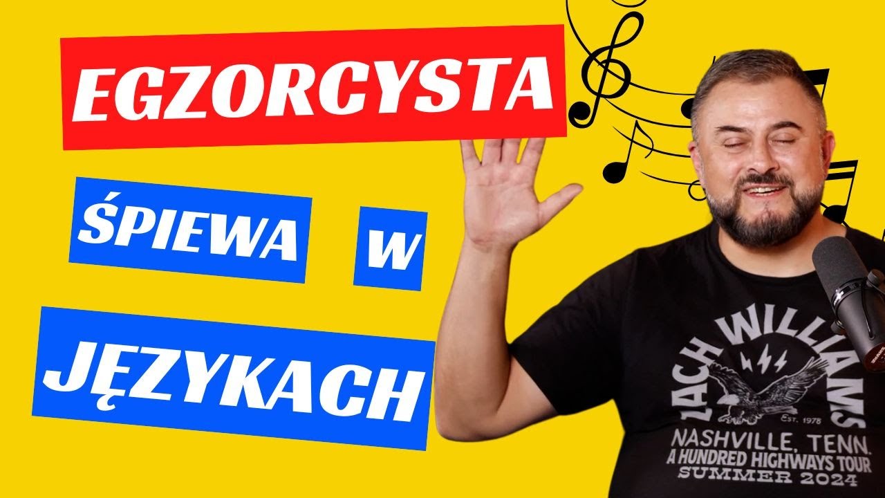 Egzorcysta WYJAŚNIA dar języków oraz ŚPIEWA w językach. Ks. Waldemar Grzyb.
