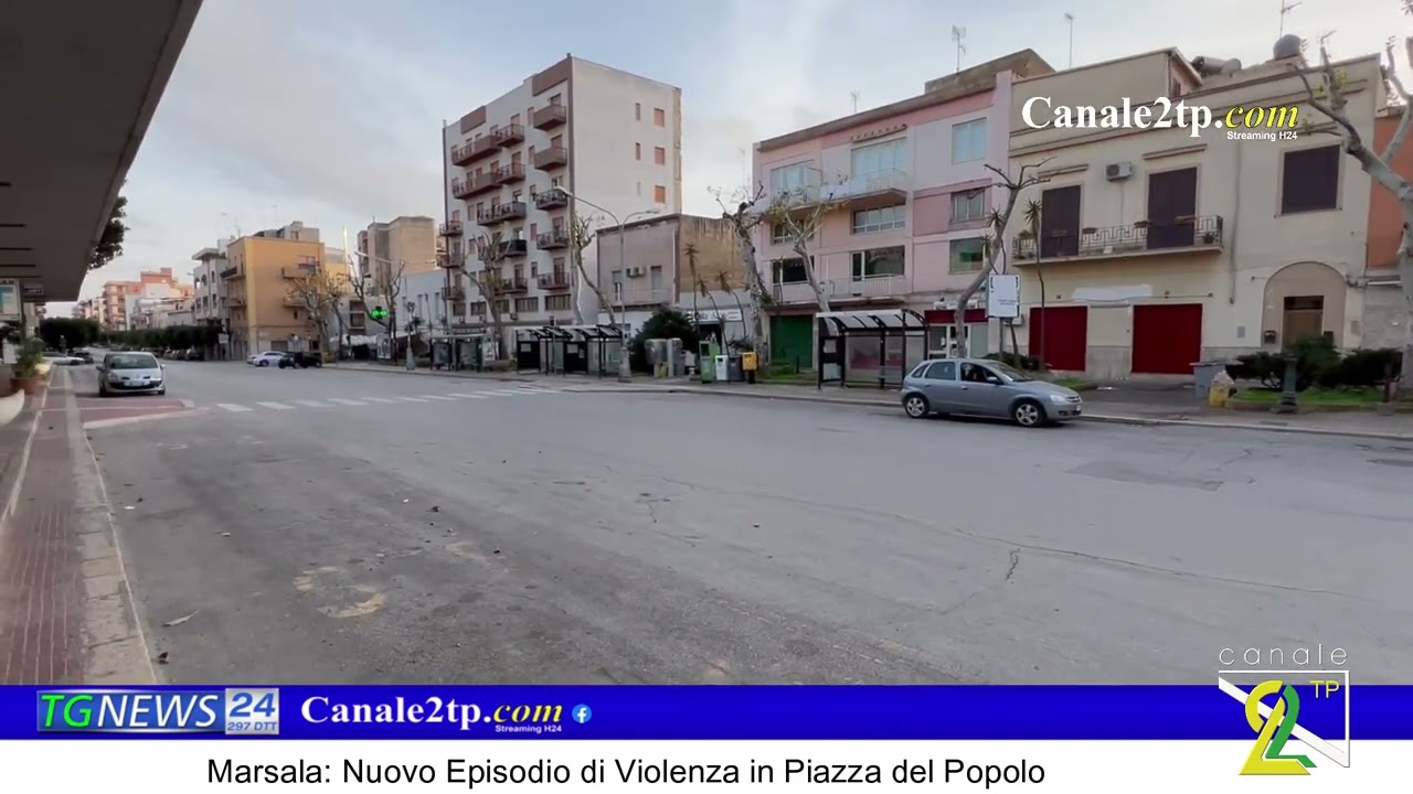 Marsala: Nuovo Episodio di Violenza in Piazza del Popolo