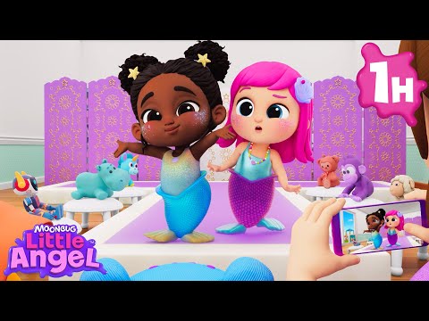 Fashion Show DRAMA! + MORE | 1 HOUR | Little Angel Kids Songs & Nursery Rhymes
