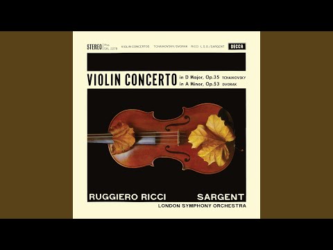 Tchaikovsky: Violin Concerto in D Major, Op. 35: II. Canzonetta. Andante