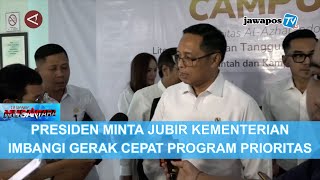 Download lagu PRESIDENT ASKS MINISTRY SPOKESMEN TO BALANCE QUICK MOVEMENT OF PRIORITY PROGRAMS || HOME NUSANTARA mp3
