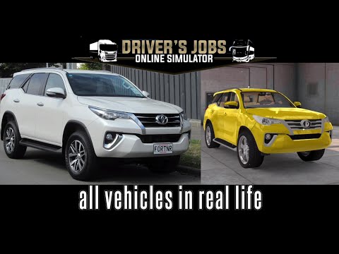 Driver's Jobs Online Simulator - All Vehicles in Real Life