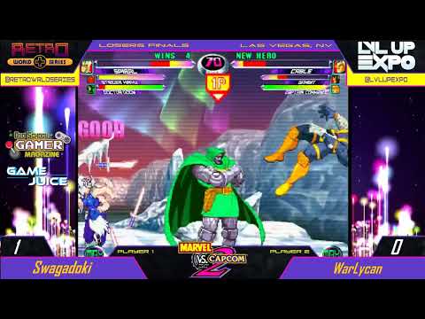 Swagadoki vs WarLycan (Losers Finals) - Marvel vs Capcom 2 - LVL Up Expo 2019