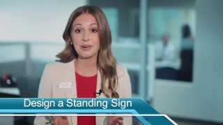 Imprint Plus - Standing Sign