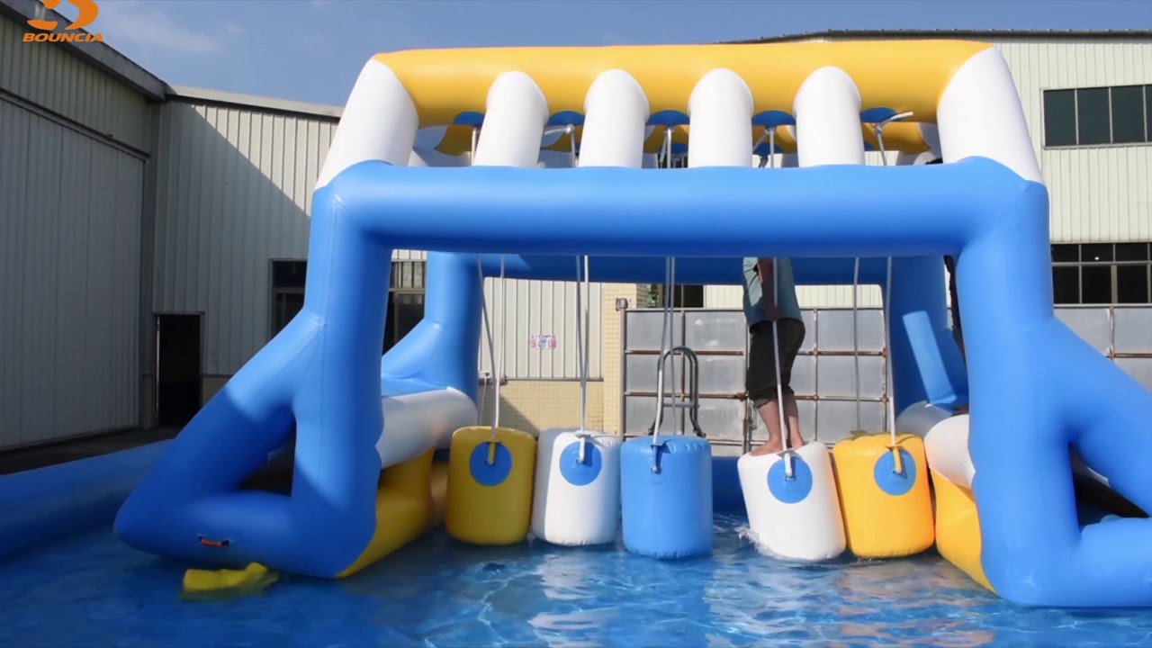 Tarpaulin Inflatable Water Sport Equipment 0.9mm PVC Material