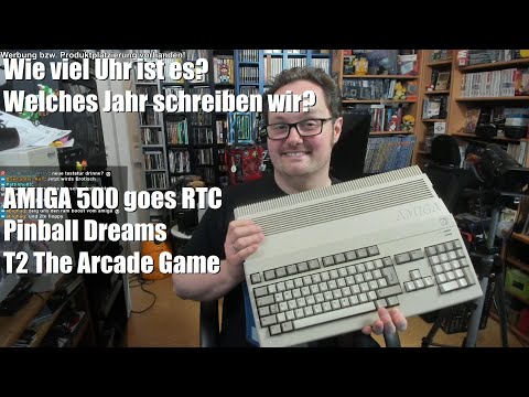 Crackys Bastelnacht - AMIGA 500 RTC Modul Einbau und Zockerei