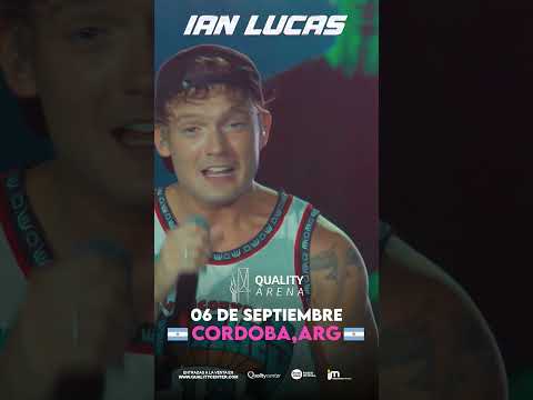 Ian Lucas llega por primera vez a Córdoba y vos no te lo podés perder 🔥