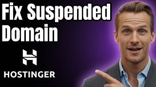 How to Fix a Suspended Domain in Hostinger [2026]