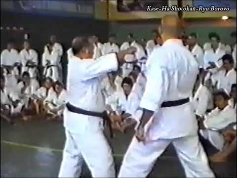 Master Taiji Kase -Tekki Sandan - Alicante 1988.