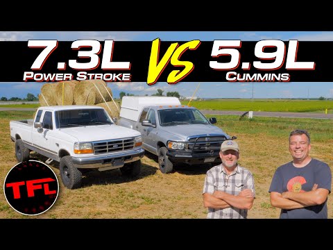 Ranch Battle! Can a 26-Year-Old Ford F-250 7.3L Power Stroke Outwork the Legendary 5.9L Cummins?