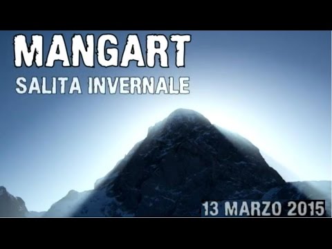 Mangart - Salita invernale dai laghi di Fusine / Winter ascent from Fusine Lakes