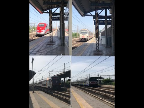 Spotting Treni #13 Anzola Emilia Alta e Bassa Velocità!