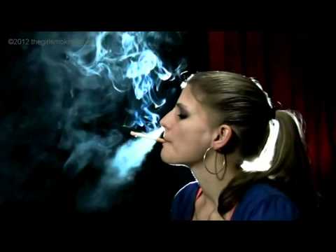 girl smoking talking about smoke history - thegirlsmoking