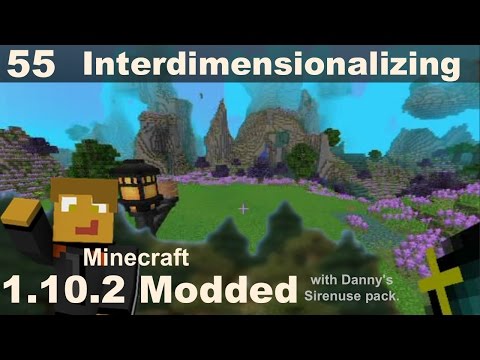 Modded 1.10.2 - E55 - Refined Storage Remote Network & Terra-forming with RF Tools