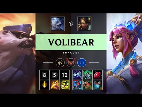 Volibear Jungle vs Nidalee - EUW Grandmaster Patch 25.16