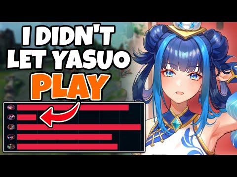 Lux vs Yasuo is YASUO FAVORED, but I made it so he couldn't do ANYTHING ALL GAME. | Challenger Lux