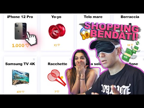 NON COMPRARE L'OGGETTO SBAGLIATO DA BENDATO!! *Con la mia RAGAZZA*