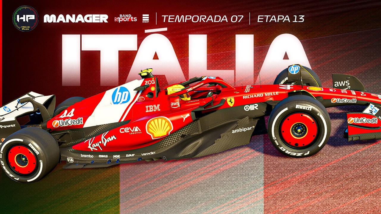 GP da Italia - eSports | Etapa 13 - T7 | HP Manager 2026