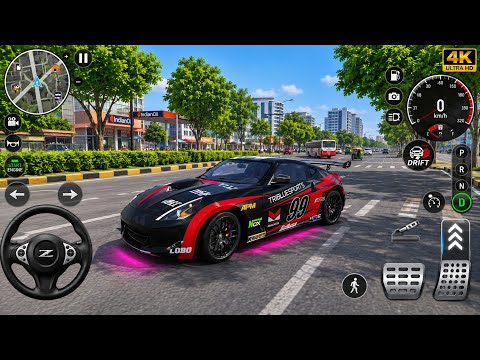 Car parking driving school Gameplay # Vairal # Android Game # Simulator game # Nissan 370Z# 4k ultra