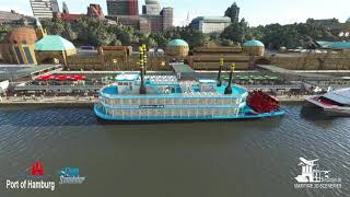 Port of Hamburg (hand crafted) video