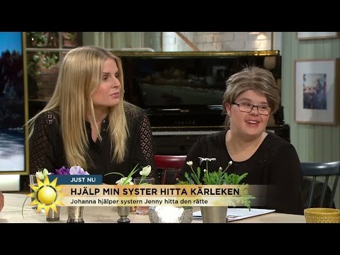 Hon hjälpte sin syster med Downs syndrom att hitta kärleken - Nyhetsmorgon (TV4)