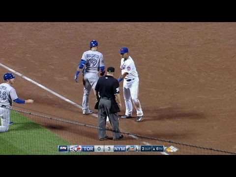 TOR@NYM: Bautista blasts a triple to right center