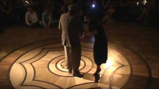 Mario de Camillis & Barbara Wainnright, Tango show 1/4, Milonga El Palacio, 23.10.2011