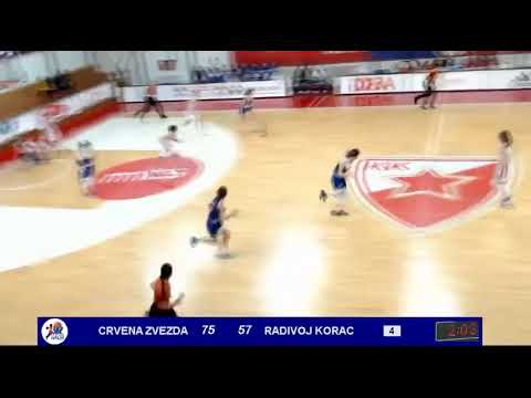 1ZLS 18. kolo / KKŽ Crvena Zvezda - ŽKK Radivoj Korać