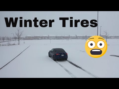 Tesla Model Y Winter Tires Michelin X-Ice Snow
