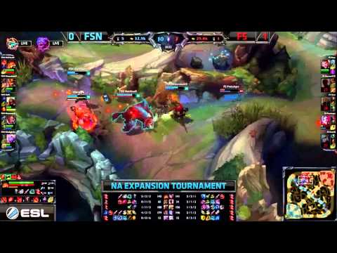 Final Five vs Team Fusion | Highlights Game 2 | 2015 NA LCS Expansion Tournament | G2 F5 vs FSN