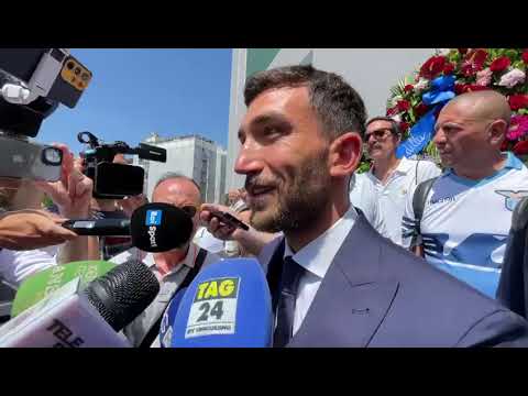 Il giocatore della Lazio Danilo Cataldi ricorda Vincenzo D'Amico