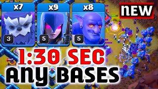 TH13 Yeti Bowler Witch Attack With 10 Zap Spell | Best TH13 Attack Strategy in Clash of Clans