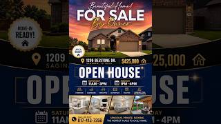 🏡 4-Br Home for Sale in Saginaw TX | $425K | Private Upstairs Suite! SPACE. PRIVACY. FLEXIBILITY.