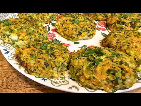 WOW! These No-Flour Zucchini Broccoli Fritters Will Change Your Veggie Game!