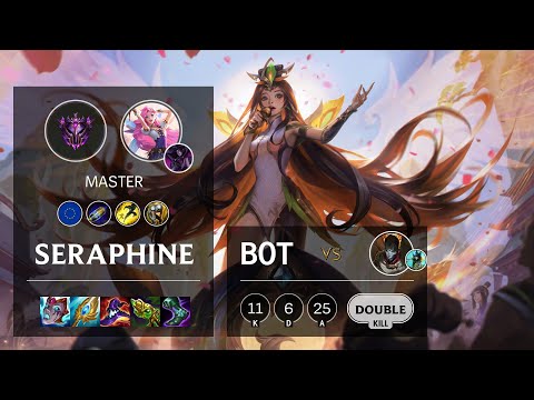 Seraphine Bot vs Jhin - EUW Master Patch 11.24