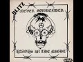 Blitz - Never Surrender/Razors in the Nigth single 7" 1982