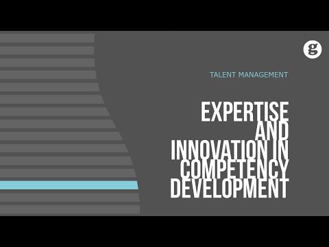 Expertise and Innovation in Competency Development
