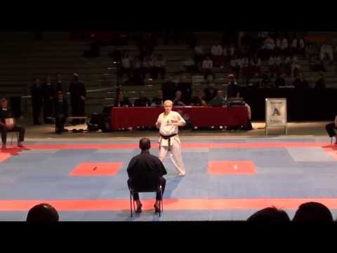 EC 2013 Luzern - Kyokushin Karate, Women Kata Final, 1st place - Christina Petersen, Denmark