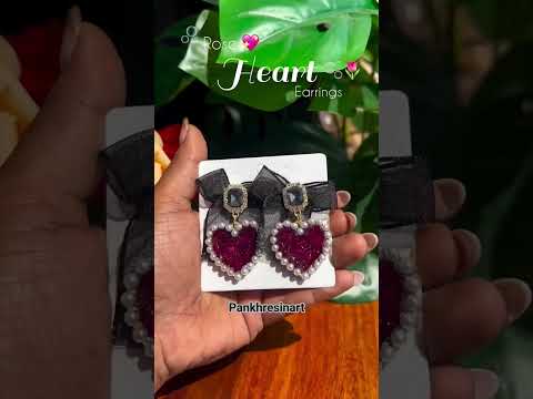 Resin eyring #earrings #shorts #youtubeshorts #trending