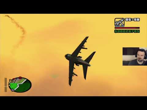 Grand Theft Auto: San Andreas HD playthrough pt153 - Fun in a Helijet