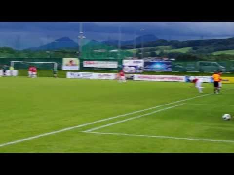 25.08.2013 Regionalliga West - Spiel zwischen dem USC Eugendorf und der SG Red Bull Sbg / Anif