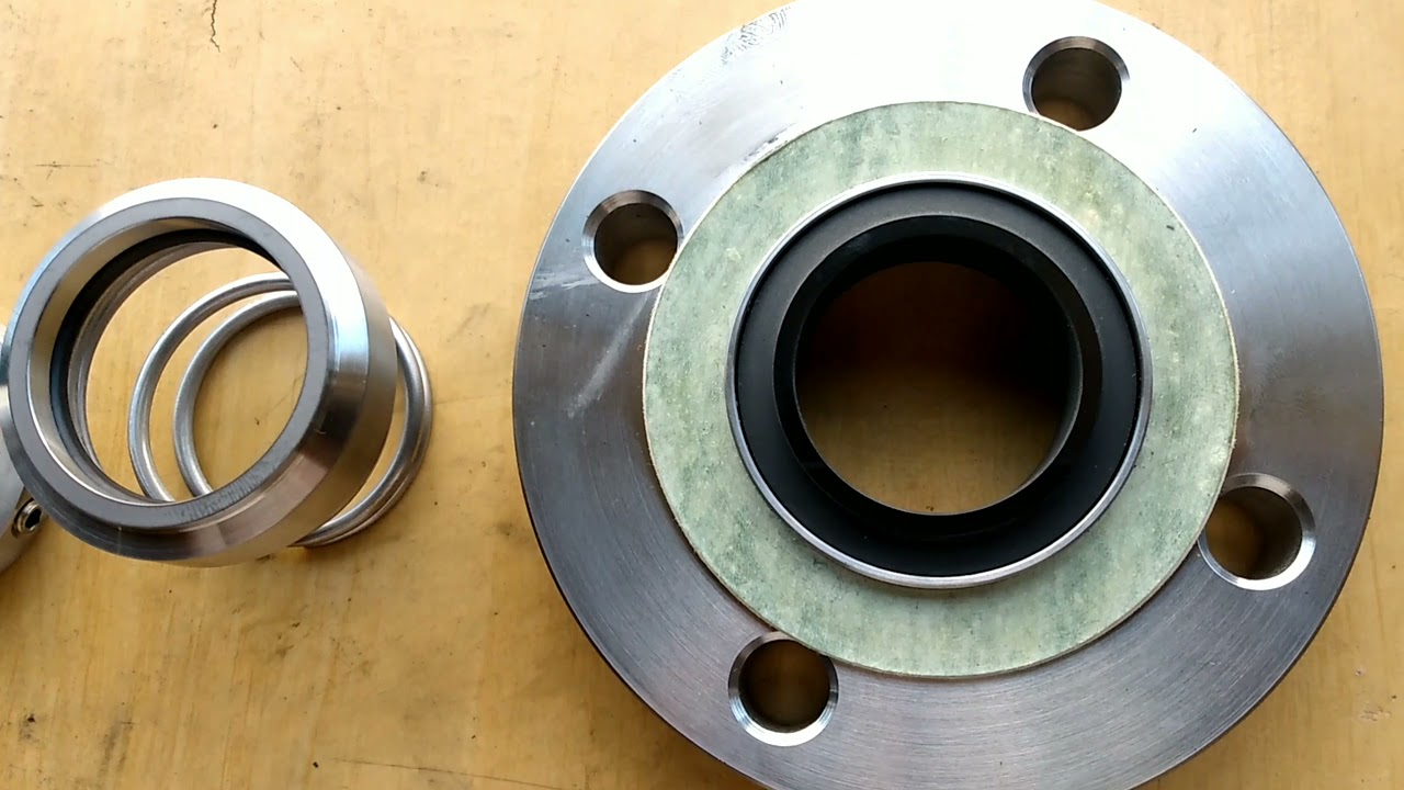 Manutenção Bomba centrífuga colocação de selo Mecânico